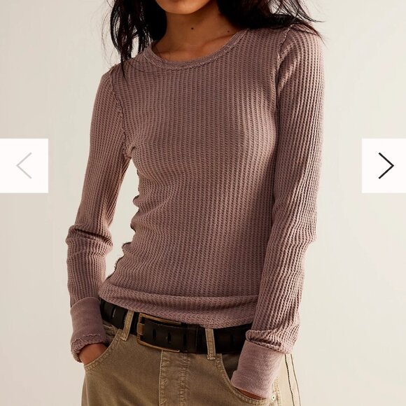 We The Free Roll With It Thermal - color: cashmere, XS - Picture 1 of 4
